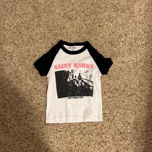 graphic baby tee